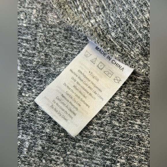 EUC BBHoping Women's Maternity Peplum Sweater
Color - Light Heather Gray - Picture 8 of 8